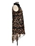 Indulge 100% Polyester Animal Print Brown Cocktail Dress Size L - photo 4