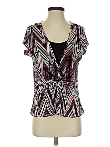 Brittany Black Short Sleeve T-Shirt (view 1)