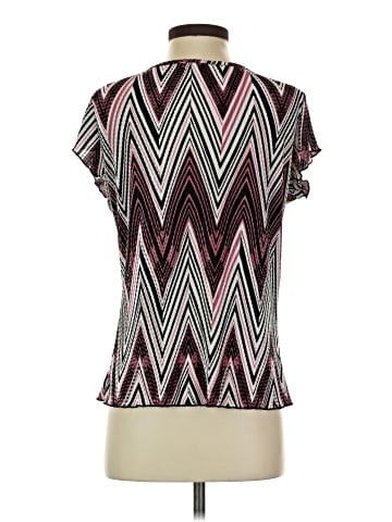 Brittany Black Short Sleeve T-Shirt (view 2)
