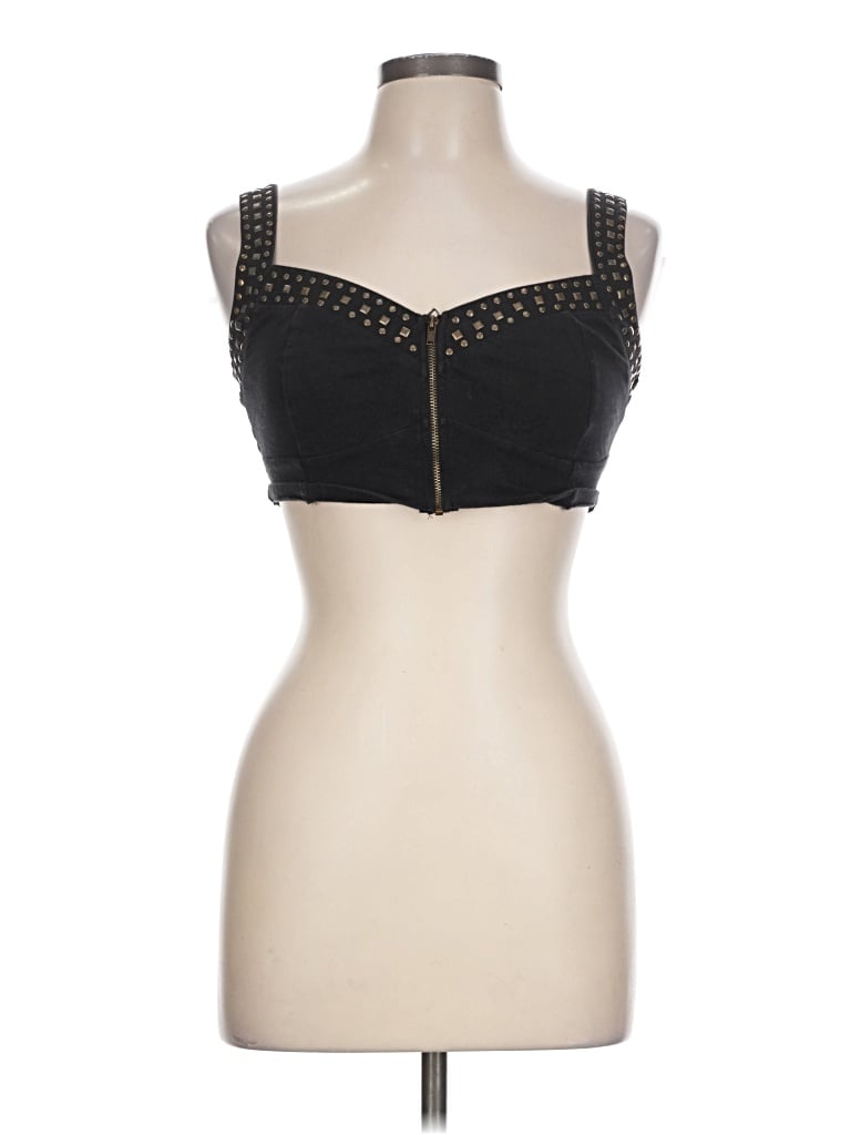 Pre-owned Assorted Brands Sports Bra In Black