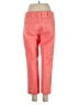 Lands' End 100% Baumwolle Solid Pink Casual Pants Size 6 - photo 2