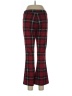 Forever 21 Plaid Red Casual Pants Size L - photo 2