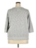 Style&Co Floral Gray Pullover Sweater Size 2X - photo 2
