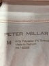 PETER MILLAR White Pullover Sweater Size M - photo 7