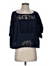 Akemi + Kin Blue 3/4 Sleeve Top Size S - photo 1