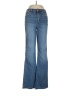 Flying Monkey Chevron-herringbone Blue Jeans Size 29 waist - photo 1
