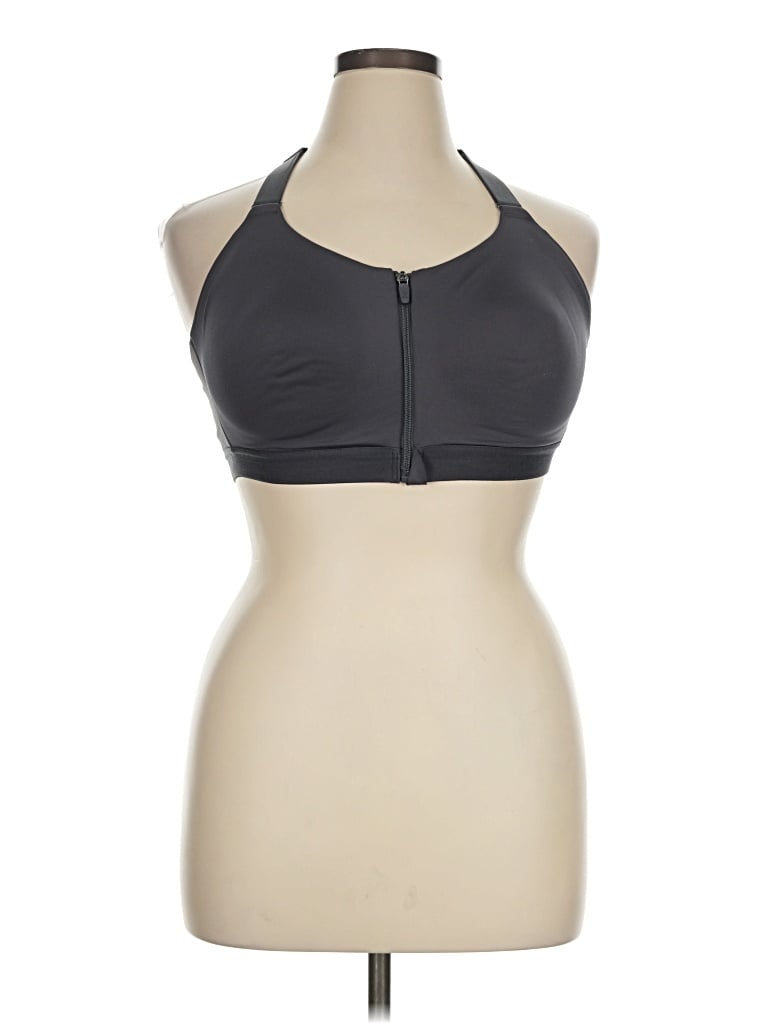 Pre-owned Xersion Sports Bra In Gray