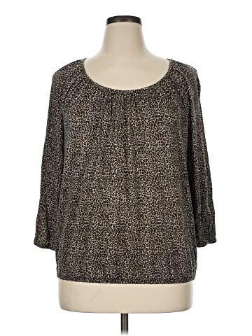 MICHAEL Michael Kors 3/4 Sleeve Blouse (view 1)