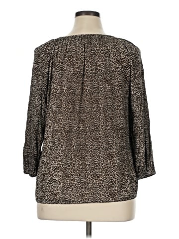 MICHAEL Michael Kors 3/4 Sleeve Blouse (view 2)