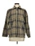 One Step Up 100% Polyester Plaid Green Fleece Size M - photo 1