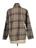 One Step Up 100% Polyester Plaid Green Fleece Size M - photo 2