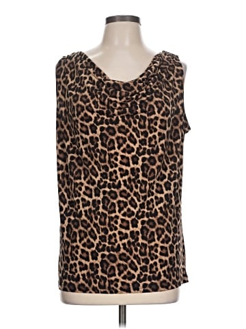 MICHAEL Michael Kors Sleeveless Blouse (view 1)