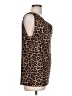 MICHAEL Michael Kors Animal Print Brown Sleeveless Blouse Size L - photo 4