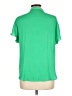 Naked Zebra 100% Polyester Green Short Sleeve Blouse Size L - photo 2