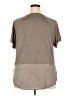 Daisy Fuentes Gray Short Sleeve T-Shirt Size 2X - photo 2