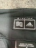Adidas 100% Polyester Solid Black Dress Pants Size 8 - photo 7