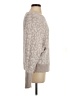 Jessica Simpson 100% Polyester Animal Print Tan Pullover Sweater Size S - photo 4