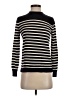 Zara Stripes Black Turtleneck Sweater Size S - photo 1