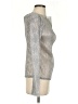 J.Crew Metallic Silver Long Sleeve Top Size S - photo 4