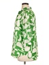 Rose + Olive Print Green 3/4 Sleeve Blouse Size 1X - photo 5