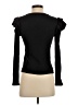 Zara Black Long Sleeve Top Size S - photo 2