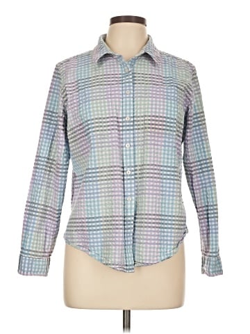 L.L.Bean Long Sleeve Button-Down Shirt (view 1)