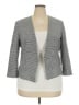 Express Houndstooth Gray Blazer Size 18 - photo 1
