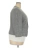 Express Houndstooth Gray Blazer Size 18 - photo 4