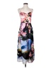 Corey Lynn Calter 100% Polyester Tropical Black Cocktail Dress Size 2 - photo 1