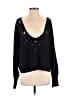Wildfox Stars Black Pullover Sweater Size M - photo 1