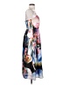 Corey Lynn Calter 100% Polyester Tropical Black Cocktail Dress Size 2 - photo 4