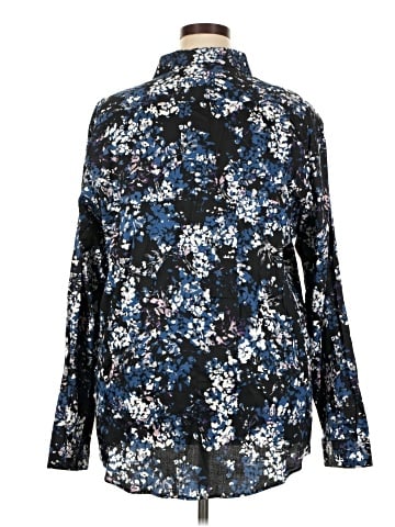 INC International Concepts Long Sleeve Blouse (view 2)