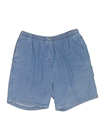 Woman Within Denim Shorts (view 1)