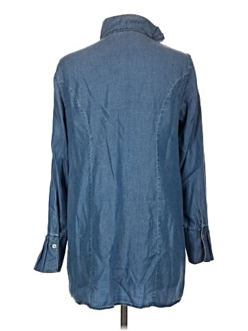 Soft Surroundings Long Sleeve Button-Down Shirt (view 2)