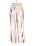 Old Navy Stripes Ivory Linen Pants Size Lg Petite - photo 2