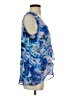 Keren Hart Blue Sleeveless Blouse Size S (estimated) - photo 4