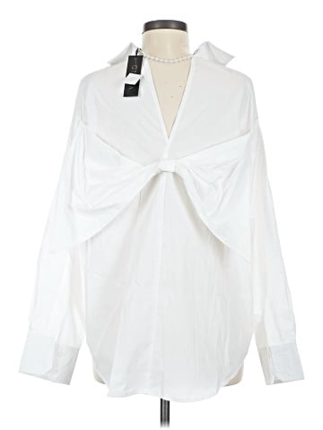 Gracia Long Sleeve Button-Down Shirt (view 2)