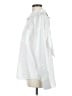 Gracia Solid White Long Sleeve Button-Down Shirt Size M - photo 5