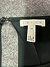 Leith 100% Polyester Solid Black Casual Dress Size XS - photo 7