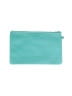 Firenze 100% Leather Teal Leather Wristlet One size - photo 2