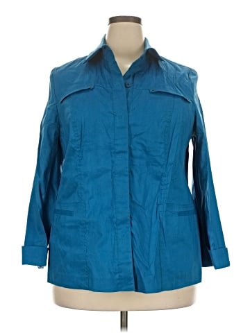 Coldwater Creek 3/4 Sleeve Button-Down Shirt (view 1)