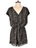 She + Sky Polka Dots Black Romper Size M - photo 1