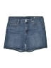 Seven7 Blue Denim Shorts Size 12 - photo 1