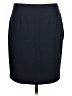 Kenar Solid Black Blue Casual Skirt Size 10 - photo 1