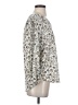 Fun2Fun Animal Print Ivory 3/4 Sleeve Blouse Size S - photo 4