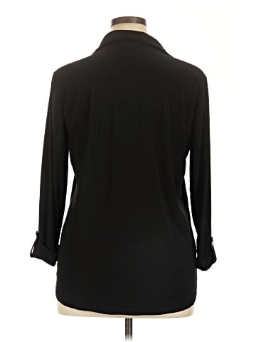 Jones New York Signature Long Sleeve Blouse (view 2)