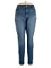 Bandolino Solid Blue Jeans Size 16 - photo 1