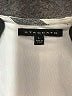 Staccato 100% Rayon Stripes Silver Jumpsuit Size L - photo 4
