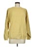 Bill Blass 100% Cotton Chevron-herringbone Yellow Pullover Sweater Size M - photo 1