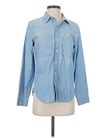 Madewell Chambray Button-Up Sailor Shirt (view 1)